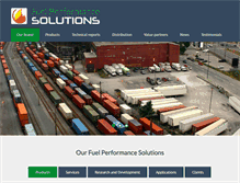 Tablet Screenshot of fuelperformancesolutions.com